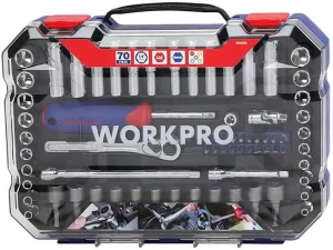 Bộ khớp nối 6 điểm 1/4 inch Workpro WP202522