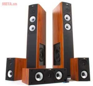 Bộ loa Jamo S626 HCS Dark Apple/Black Ash