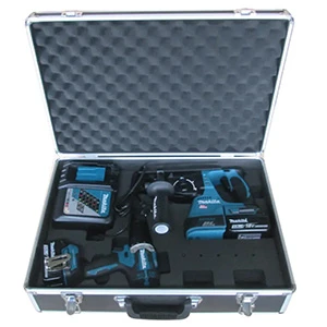 Bộ máy khoan bê tông và máy khoan vặn vít Makita DLX2425TX1 (DDF484 DHR242)