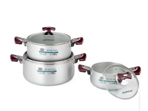 Bộ nồi anod Sunhouse SH8833EB