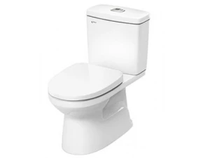 Bồn cầu 2 khối Inax C-504VAN xả nhấn, nắp êm