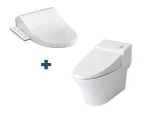 Bồn cầu nắp rửa điện tử Inax AC-1008R CW-H17VN/BW1