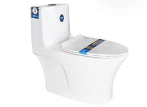 Bồn cầu sứ tráng men chống bám bẩn cao cấp Hiwin MT-2040