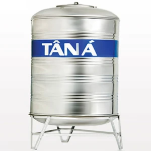 Bồn nước inox Tân Á đứng TA2500 (Ф1140) - 2500 lít