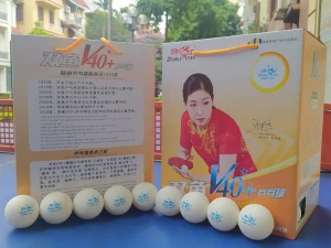 Bóng bàn Double Fish V40 1 sao 100 quả/hộp