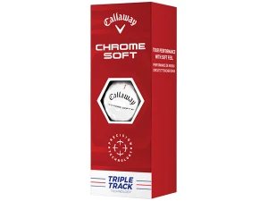Bóng golf Callaway Chrome Soft Triple Track
