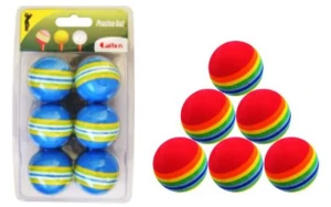 Bóng tập golf Caiton A124 (hộp 6 quả)