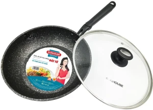 Chảo sâu đá hoa cương đáy từ Sunhouse SWP28