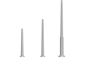 Cột đèn ngoài trời hiện đại Lioa HD1500 (Cao 1,5m) chân đế CDT