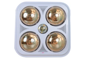 Đèn sưởi nhà tắm Braun Kohn BU04G 4 bóng (Có điều khiển)