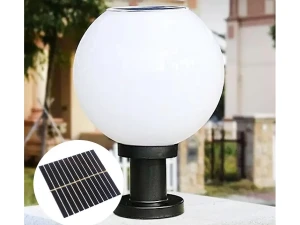 Đèn trụ cổng năng lượng mặt trời MK-3301