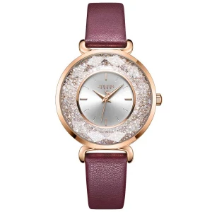 Đồng hồ nữ JA-1203 Julius Hàn Quốc dây da