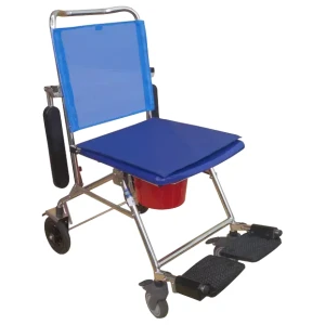 Ghế vệ sinh inox có bánh xe PN64