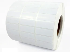 Giấy decal 35mm x 22mm x 50m (in tem mã vạch 3 tem 1 hàng)