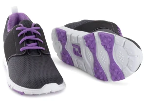 Giày golf nữ FootJoy EnJoy CHARCOAL/GRAPE 95711W WIDE