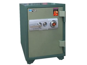 Két sắt chống cháy Hòa Phát KS135K1C1 (khóa chìa và khóa mã)