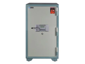 Két sắt chống cháy Hòa Phát KS250K1DT (khóa chìa và khóa điện tử)