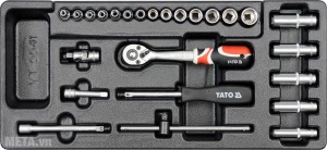Khay tuýp tay vặn 1/4 25PCS YT-5541