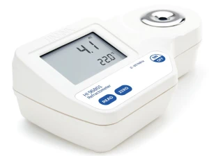 Khúc xạ kế đo độ ngọt Brix trong thực phẩm Hanna HI96801
