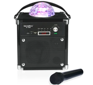 Loa di động bluetooth SoundMax D1000 (kèm micro karaoke)