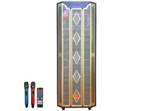 Loa kéo Sonaco SA-215A, vỏ gỗ, 2 Bass 40cm
