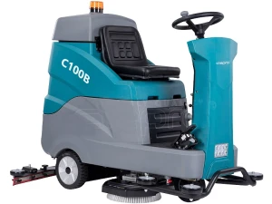 Máy chà sàn liên hợp ngồi lái Clepro C100B (Dùng ắc quy)