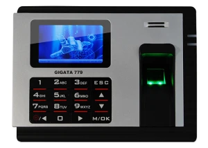 Máy chấm công vân tay và thẻ Gigata 779