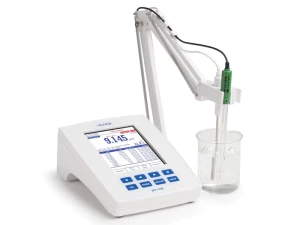 Máy đo pH, ORP, ISE, nhiệt độ để bàn với CAL Check Hanna HI5222-02