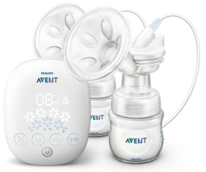 Máy hút sữa bằng điện đôi Philips Avent SCF303/01