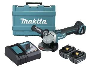 Máy mài góc dùng pin Makita DGA506RTE (125mm/công tắc trượt/BL) 18V