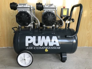 Máy nén khí không dầu Puma OFF1500 x 2 (6HP, 50L)