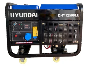 Máy phát điện 10KW chạy dầu 1 pha Hyundai DHY12500LE