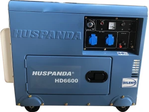 Máy phát điện chạy dầu 7KW Huspanda HD8600 (chống ồn)