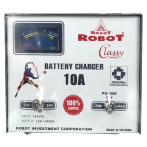 Máy sạc tăng giảm ắc quy Robot 10A