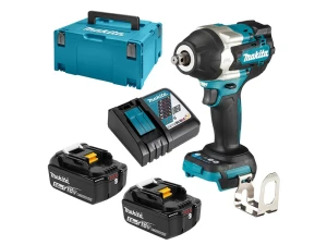 Máy siết bu lông dùng pin Makita DTW700TJX1 (Kèm sạc, 2 pin)