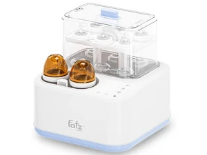 Máy tiệt trùng sấy khô nấu cháo tích hợp hâm sữa CAPTAIN 2 PLUS Fatzbaby FB4316SL