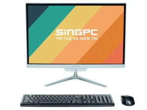 Máy tính All In One SingPC M19Ki582-W (Intel Core i5-10400, 8GB DDR4, SSD 256GB)