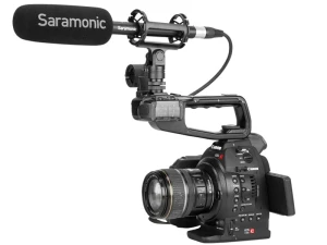 Mic thu âm định hướng không dây dùng cho máy ảnh, máy quay Saramonic Soundbird V1