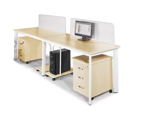 Module bàn làm việc chân sắt BCO14-2A (2.800mm x 600mm x 750mm)