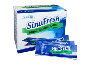 Muối rửa mũi xoang SinuFresh hộp 50 gói muối