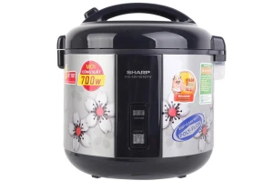 Nồi cơm điện Sharp nắp gài KS-NR181STV/SS - 1.8 lít