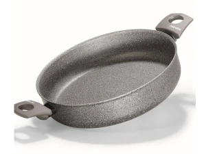 Nồi nấu tráng phủ 3 lớp chống dính Moneta Greystone 28cm