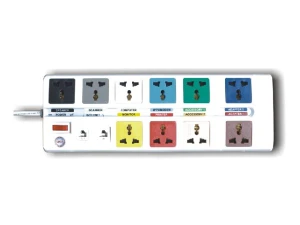 Ổ cắm đa năng - Có mạch chống sét đường thông tin LiOA 10 OFFICE-3