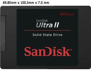 Ổ cứng di động 240GB SSD SanDisk Ultra HII SDSSDHII-240G-G25 (gắn trong)