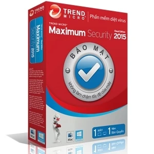 Phần mềm diệt virus Trend Micro Maximum Security 2015