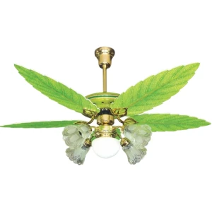 Quạt trần đèn chùm cánh gỗ Kim Thuận Phong BT586i - 5 cánh