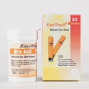 Que thử Acid Uric (Gout) cho máy đo Rossmax Easy Touch GCU ET322 (25 que)