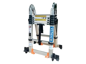 Thang nhôm rút đôi có bánh xe Nikita NKT-AID72 (AID 3.6 3.6M)