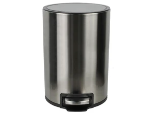 Thùng rác inox đạp chân cao cấp 8 lit Vietbin VB2044-08L Chống vân tay