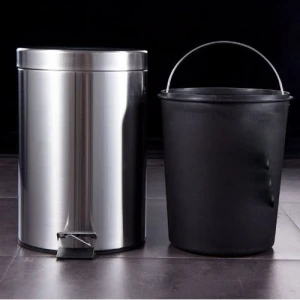 Thùng rác inox đạp chân GEV-7L